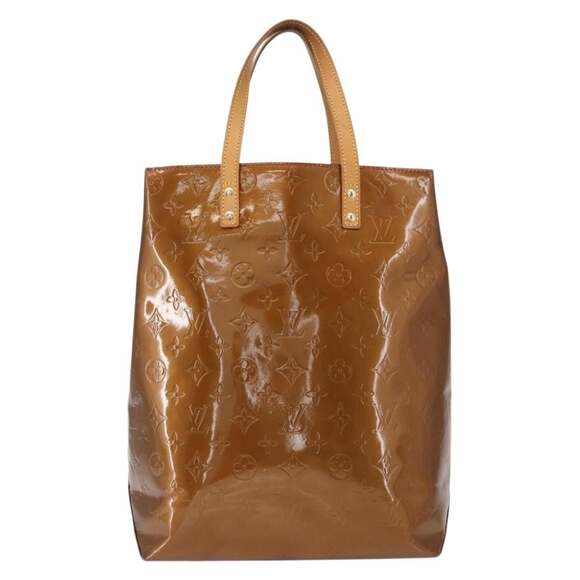Louis Vuitton Handbags - Louis Vuitton Monogram Vernis Reade MM Handbag Bronze
